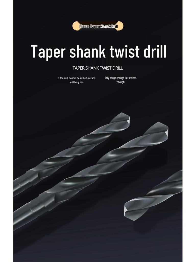 Mo's High-Strength Taper Shank Twist Drill for Iron and Steel