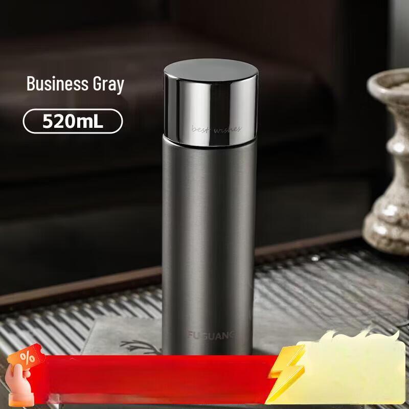 Fuguang 316L Stainless Steel Tea Infuser Thermos, 520ml