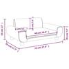 VidaXL Children's Sofa Blue 70x45x33 Cm Velvet, Mini Sofa, Mini Sofa Chair, Mini Sofa for Children, Sofa of 3196386