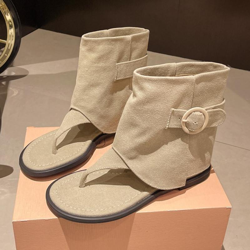 Fashion Flats Women Sandals Designer Clip Toe Shoes Summer New Trend Fashion Flip Flops 2025 Walking Cozy Soft Shoes Dress Mujer Zapatos