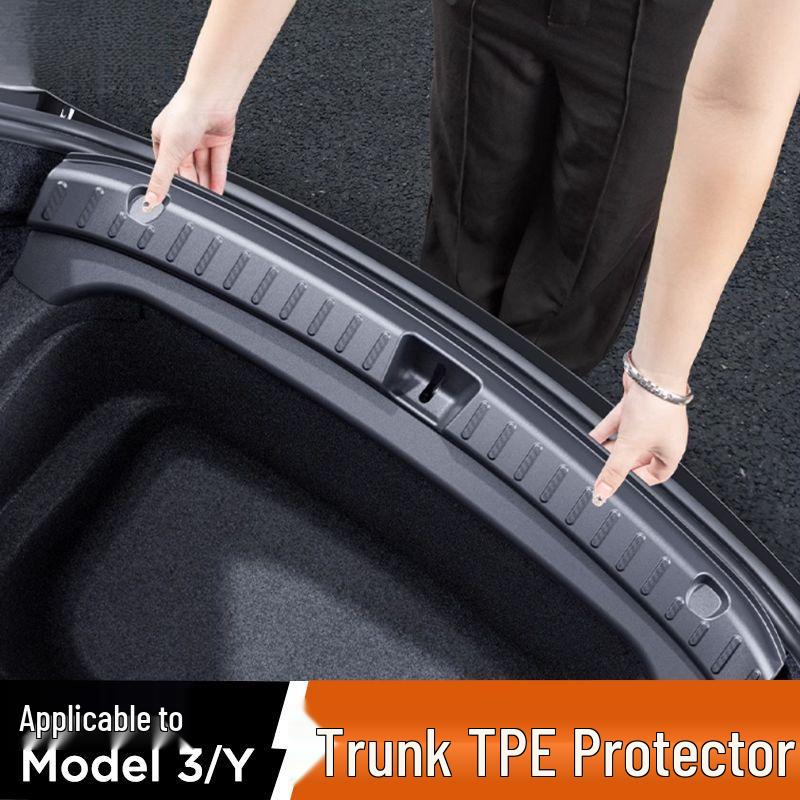 Tesla Model 3/Y Trunk Sill Protector - Full Coverage Modification for Refresh Version