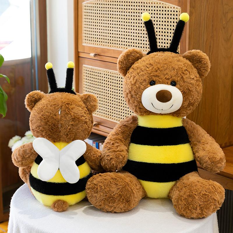 Plüsch Biene Bär Stofftier Spielzeug Geschenk für Kinder und Sammler