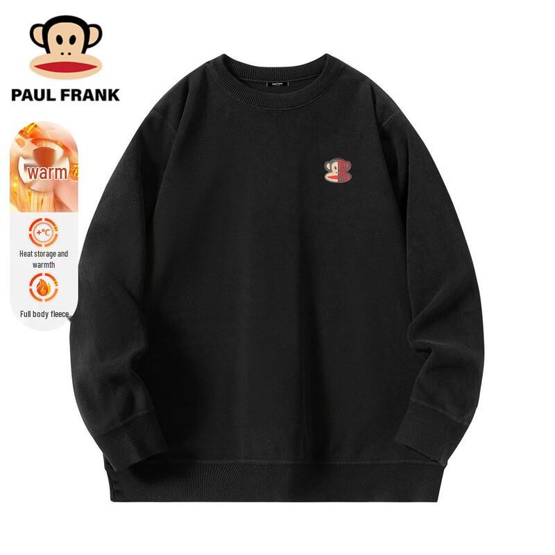 

Paul Frank Men s Solid Color Round Neck Sweatshirt 2XL