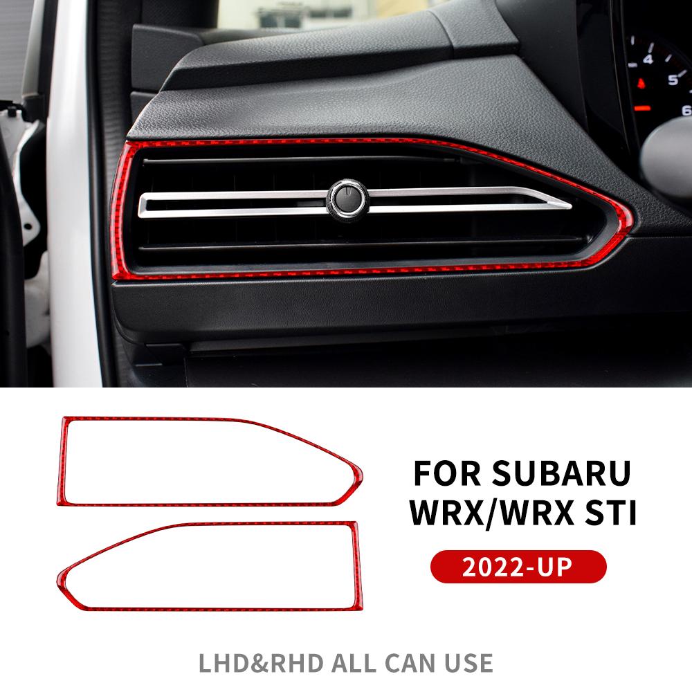 Real Soft Carbon Fiber Cover For Subaru WRX/ WRX STI 2025 2025 2025 Sticker Car Central Control Air Outlet Interior Accessories