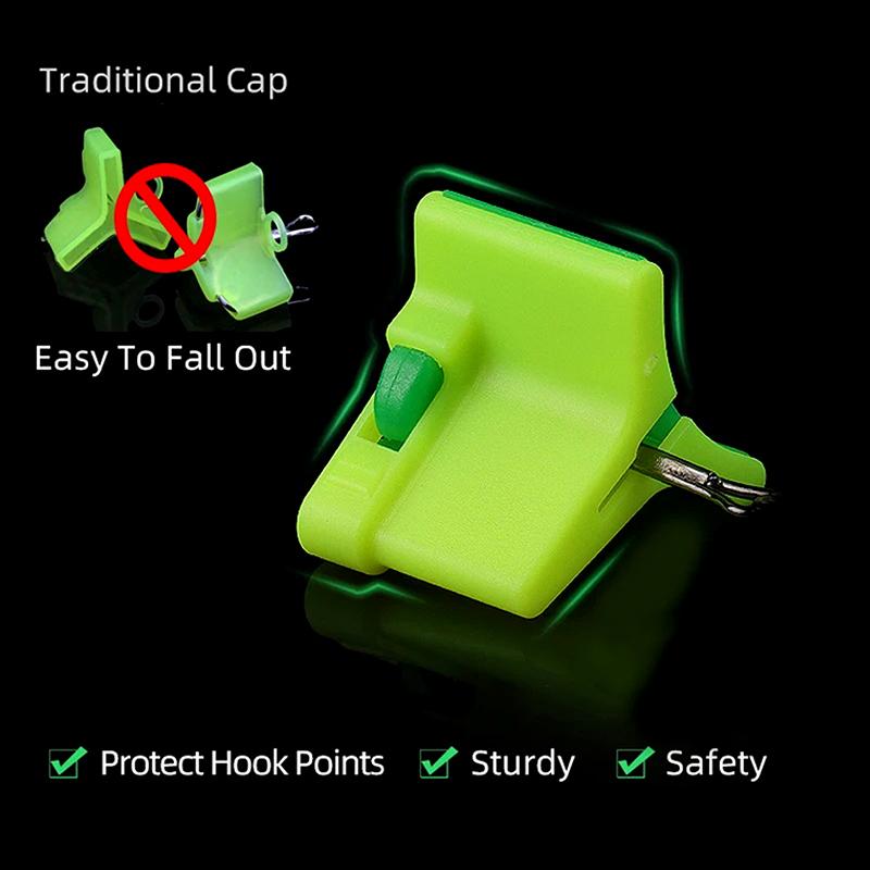 10Pcs Treble Hook Cover Hook Protectors With Slots Sleeves Fishing Accessory Fishing Out Hook Cover Safety Protect Fishing Hooks