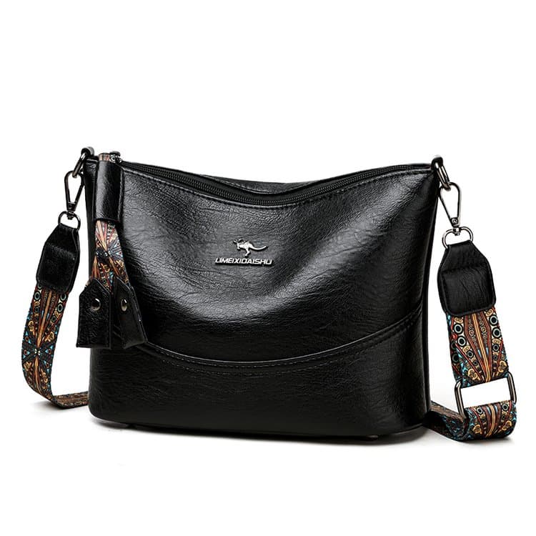 New Women's Simple and Versatile Shoulder Bag Retro Messenger Bag