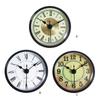 70mm Clock Craft Quartz Movement Round Clocks Head Roman/Arabic Numerals Accurate Timekeeping Smooth Operation Low Noise