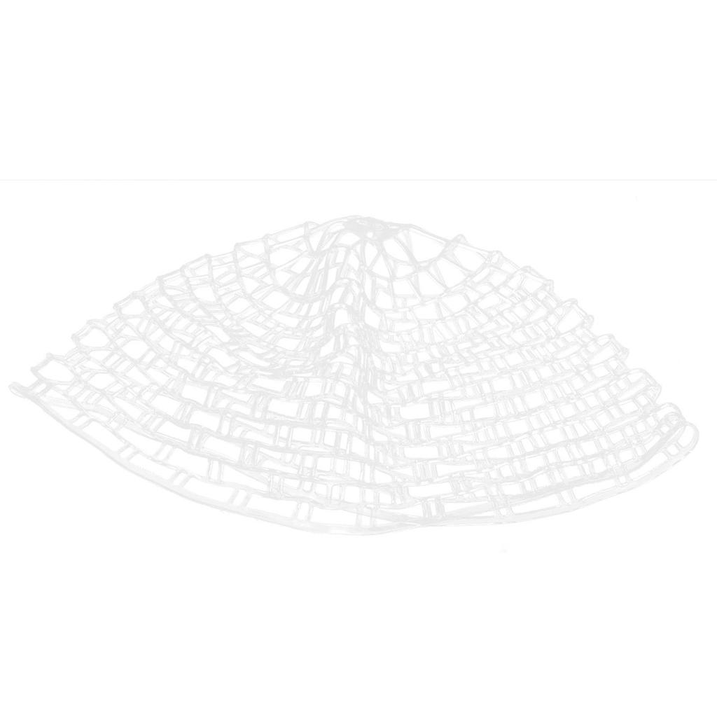 Fly Fishing Landing Net Soft Rubber Mesh Trout Bass Fishing Catch and Release Net60#