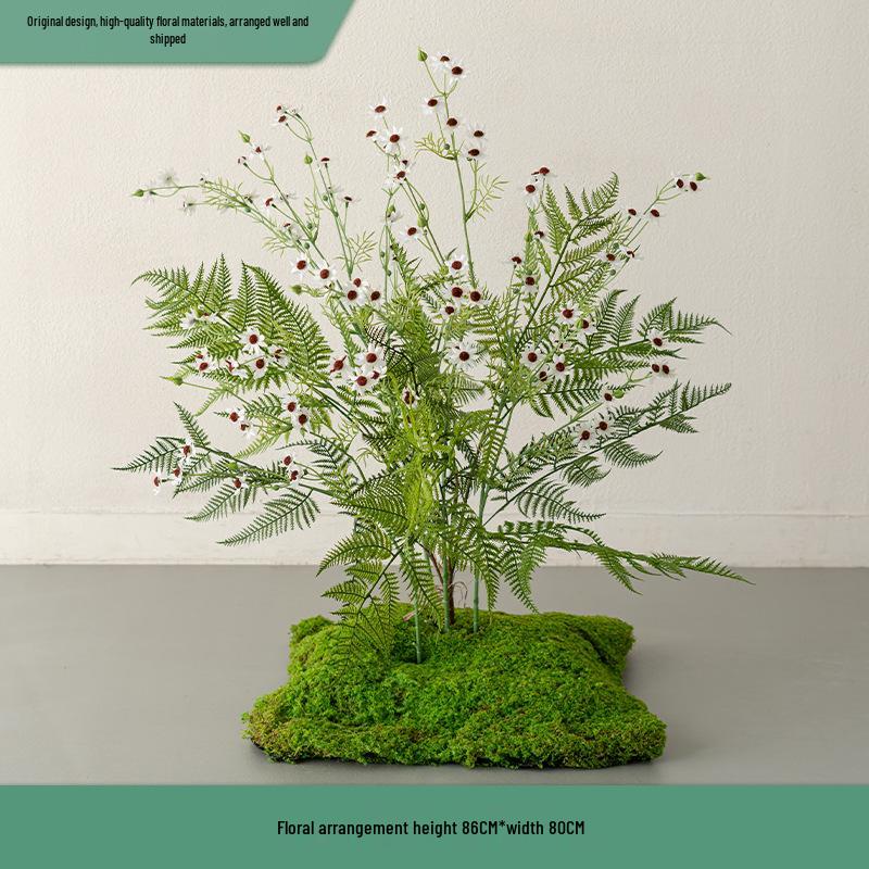 Monet Garden Artificial Floral Window Display and Landscaping Decorations