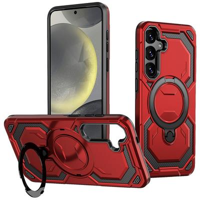 Magnetic Case for Samsung Galaxy A57 5G with Stand, Red
