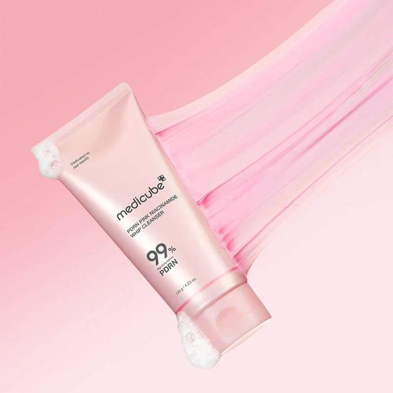 Medicube Pdrn Pink Niacinamide Whip Cleanser 120g