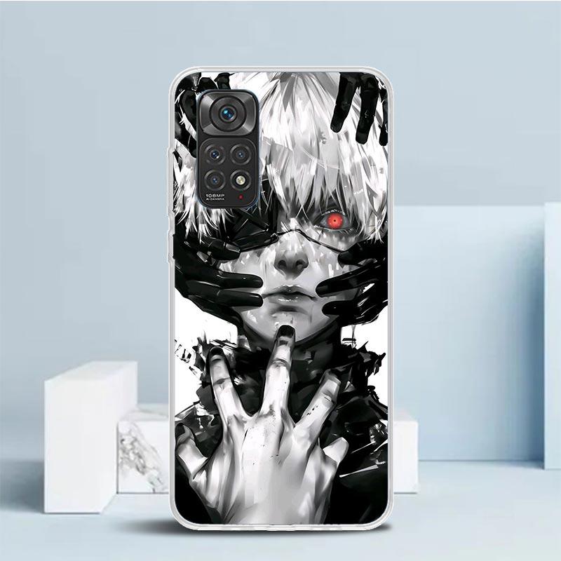 G-Ghoul Tokyo Kaneki Ken Soft Cover for Xiaomi Redmi Note 15 14 13 12 Pro Plus Phone Case 14S 11S 11T 11E 10S 10 4G Pattern Shel