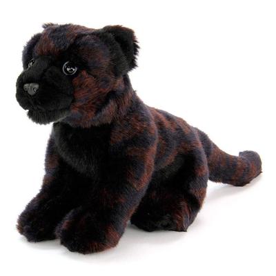 Carolata Black Panther Plush Toy Animal Realistic Animal Toy Doll Gift Present Birthday Christmas Present (Baby/Real Family/Soft Touch) (Twice Tested)