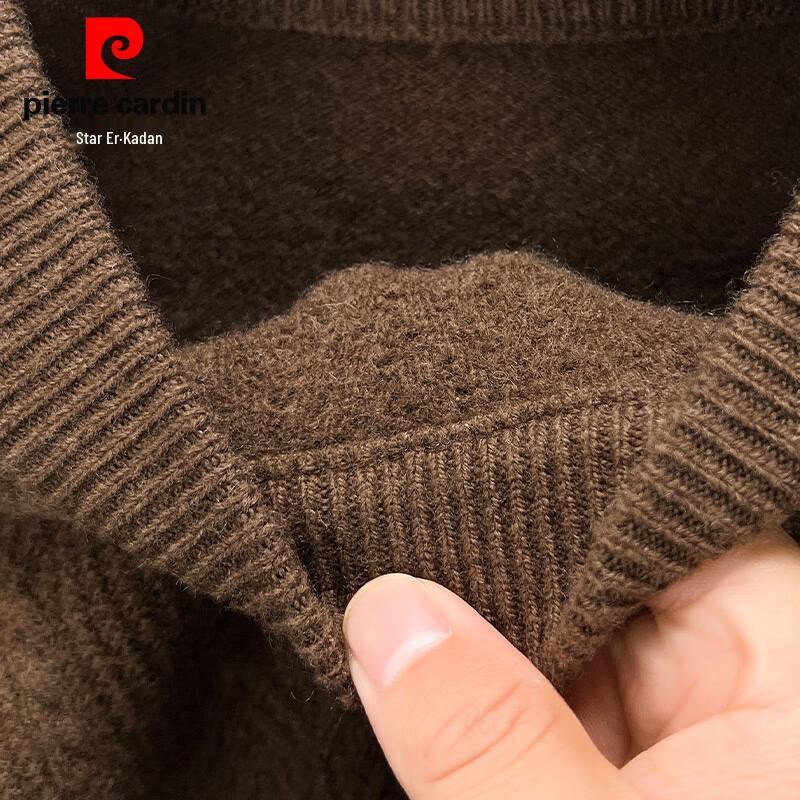 Pierre Cardin Men's 100% Wool Crew Neck Sweater