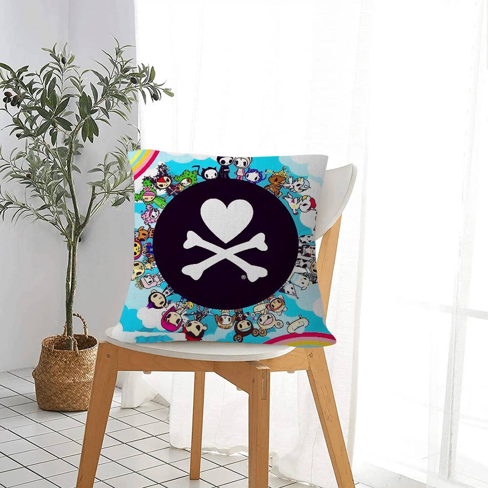 Anime T-Tokidoki-S Pillow Cushion Cover Pillowcase Living Room Sofa Home Decor