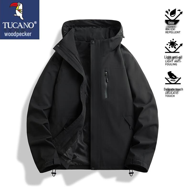TUCANO Men's Outdoor Hooded Jacket