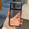 Custodia Rigida Trasparente con Bordo Lucido Placcato di Lusso per Xiaomi Poco F8Ultra F8Pro Copertura Posteriore Rigida Sottile Antiurto con Protezione Completa per Fotocamera