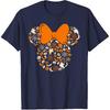 Disney Minnie Mouse Halloween Ghosts Pumpkins Spiders T-Shirt Small