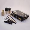 Waterproof Transparent Hard-shell Cosmetic Storage Bag Zippered Clear Pouch for Travel Outdoor Toiletries Organizer