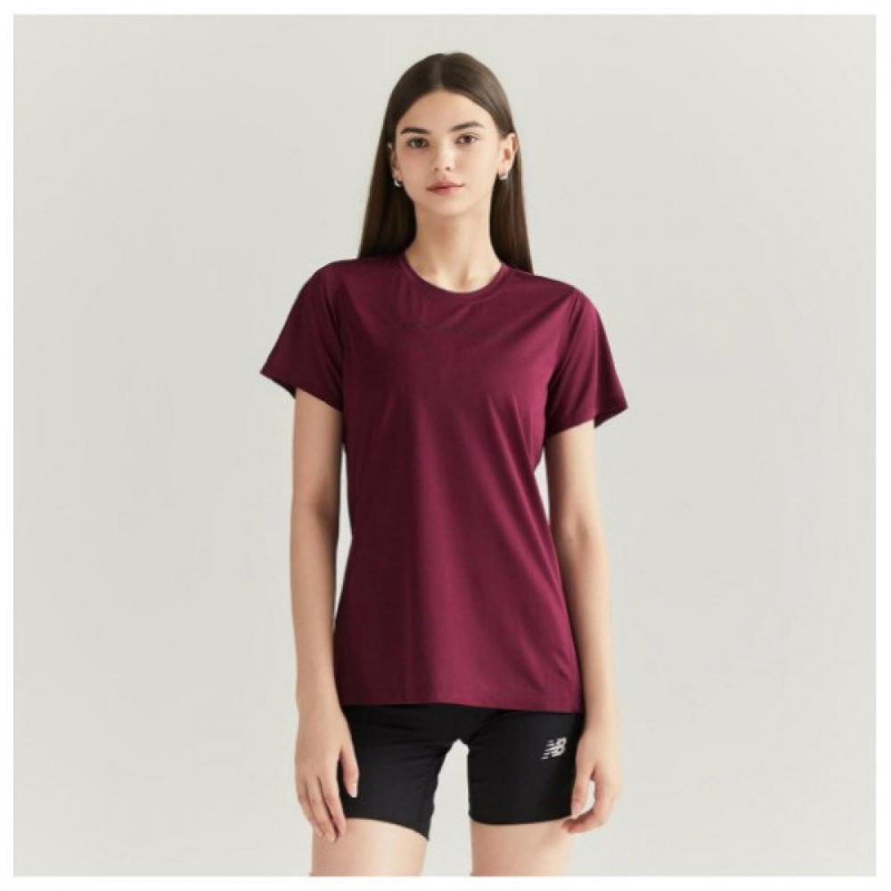

New Balance Short Sleeve Tee Kqj Nbnec4s052 Bh Awt21186 Relentless Long Red series/85