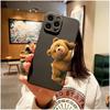 Teddybär Handyhülle Für iPhone 11 12 13 14 15 16 Pro Max Plus Mini 7 8 SE X XS XR Weiche Silikonhülle Abdeckung
