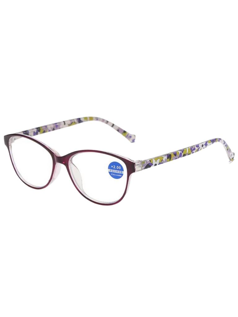 New Fashion Printed Reading Glasses for Men Women HD Wear Resistant Comfortable for Middle Aged Elderly People