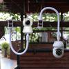 Protable Flexible Camera Clamp Mount Baby Monitor Camera Holder Stand Webcam Monitor Punch-free Bendable Bracket Base With Clip