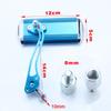 1 Pair Rearview Mirror 8mm And 10mm Aluminum Alloy Mirror Assemblies