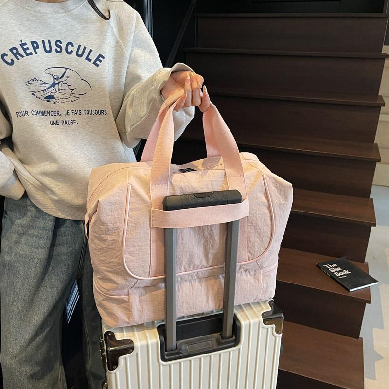 Travel Bag Large Capacity Shoulder Sports Fitness Bag Separation Shoes Bags Storage Storage Bag Dry Wet Separation