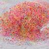 1000/2000Pcs Colorful Small Disposable Hair Bands Scrunchie Girls Elastic Rubber Band Ponytail Holder Hair Accessories Hair Ties