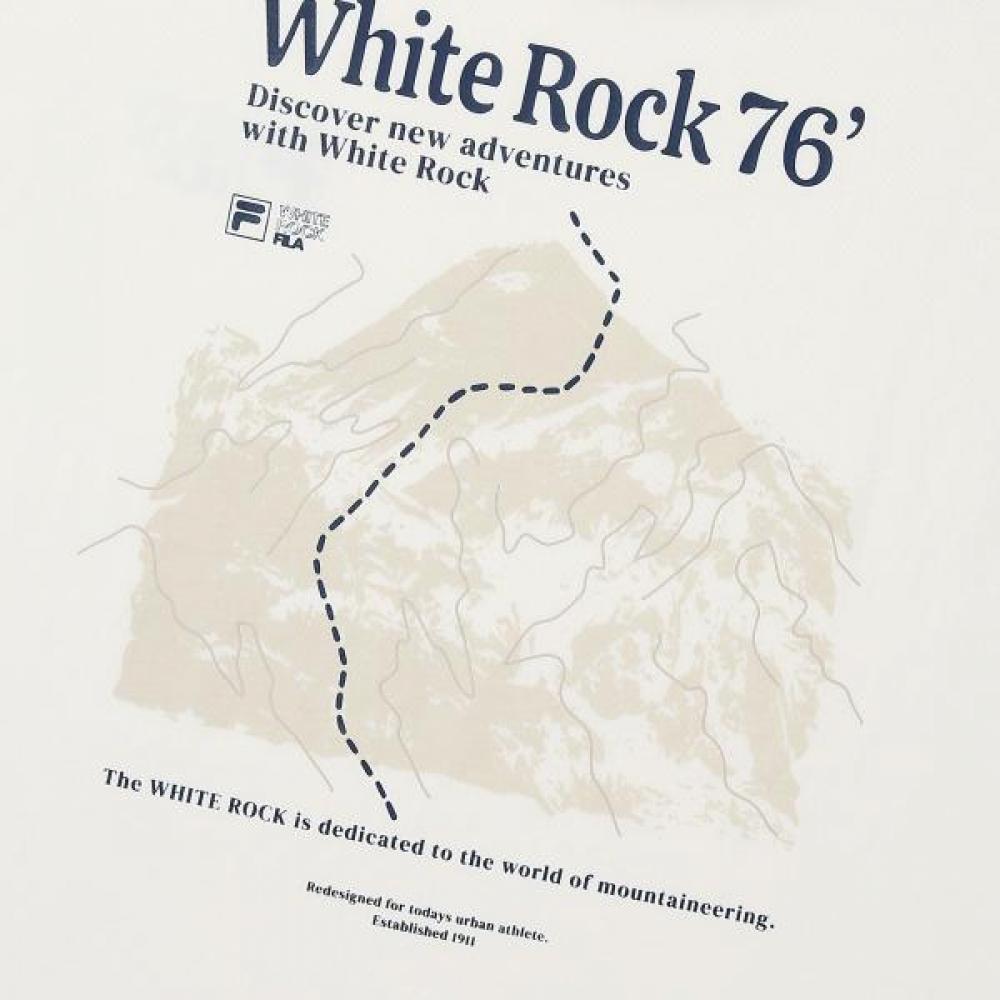 Fila Long Sleeve Tee White Rock Graphic