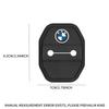 -2/4Pcs Silicone Car Door Lock Buckle Car Door Latch Mute Damping Cushion For BMW E34 E46 E39 E38 E90 E60 E36 F30 F30 F10 E92 E3