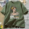 Mehr Stolz Weniger Vorurteile T-Shirt LGBTQ T-Shirt Pride Month LGBTQ T-Shirt Freizeit Baumwolle Kurzarm Rundhals Damen Kleidung