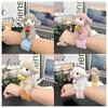 Cute Sheep Plush Lamb Slap Bracelet Lovely Sheep Wristband Party Wrist Decoration Daily Wear For 2027 New Year Gifts Kids Toys