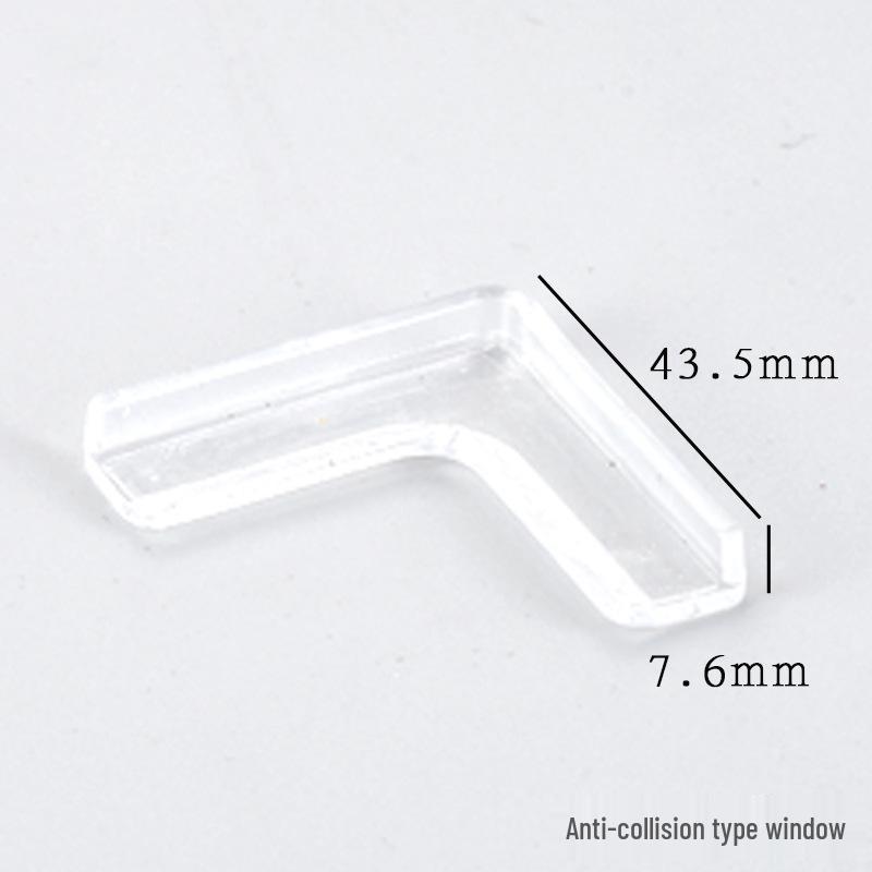 Soft Silicone Transparent Corner Protector for Tables, Beds, and Cabinets