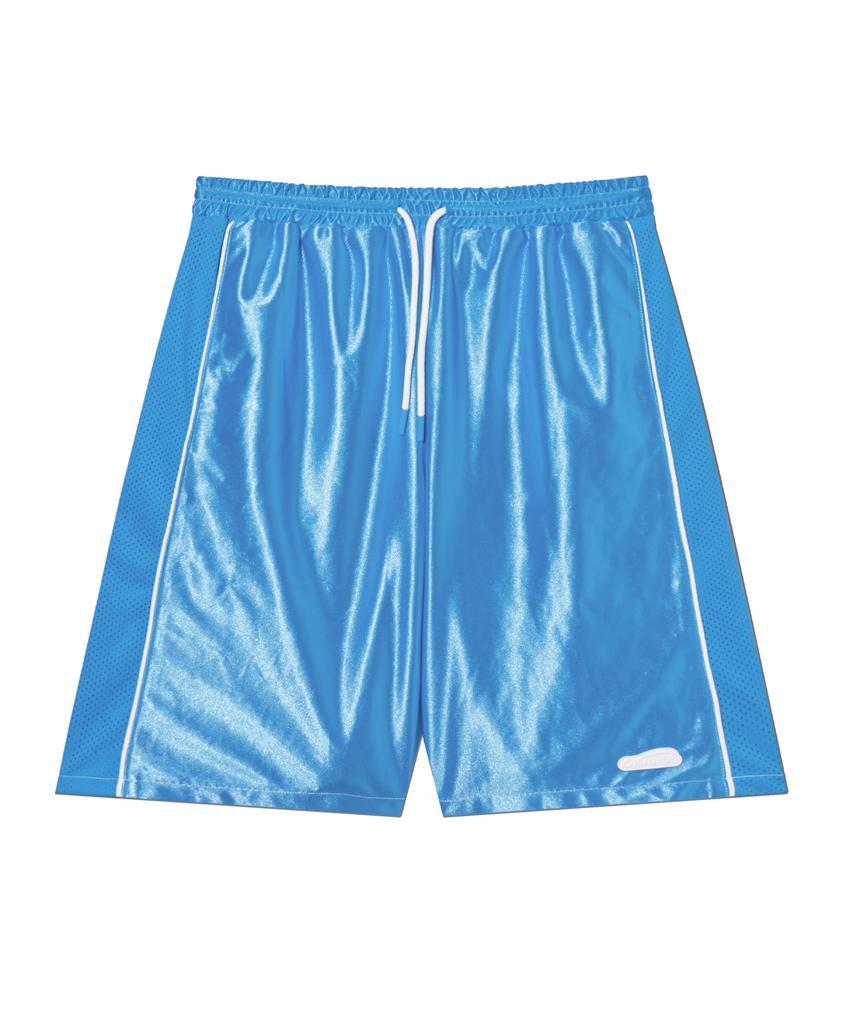 OIOI COLLECTION Sporty Football Shorts_Sky Blue