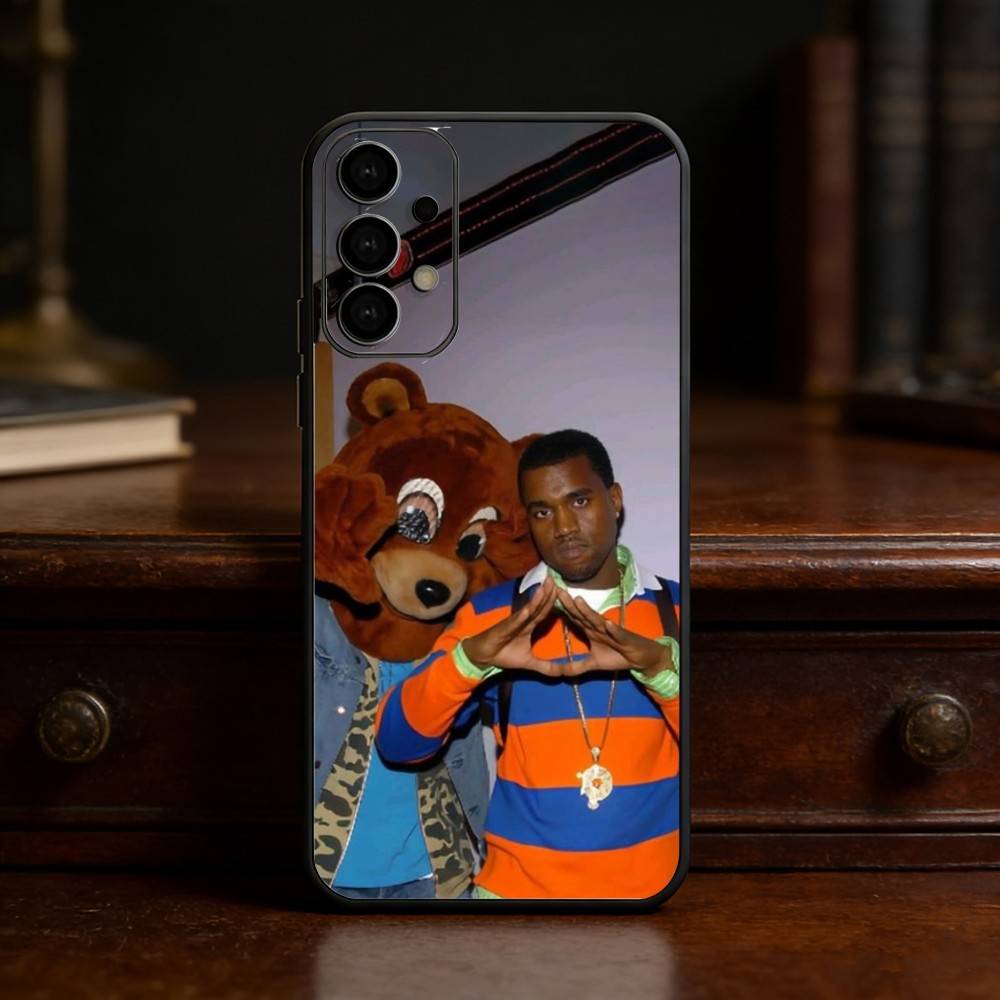 Lustige Sänger Kanye West Ye Klare Handyhülle Für Samsung S25,24,23,22,30,21,10,9,Ultra,Plus,Lite Weiche Schwarze Hülle