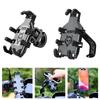 For Smartphones 360 Degree Rotation Motorcycle Phone Holder 360 Degree Rotating Phone Bracket Sturdy Aluminum Alloy