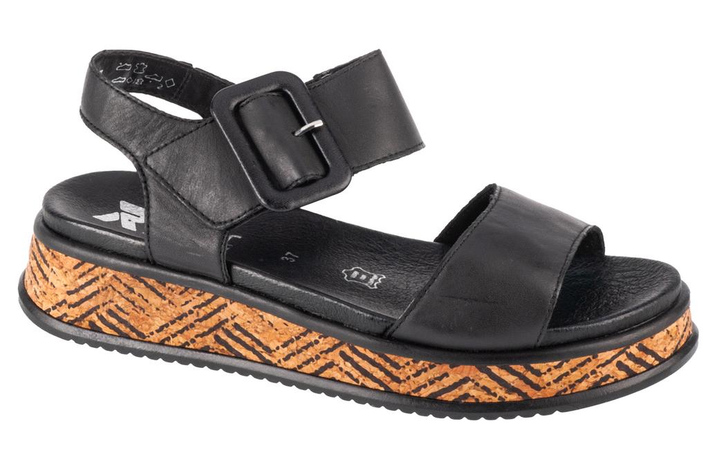 RIEKER Sandals, Womens Black Sandals