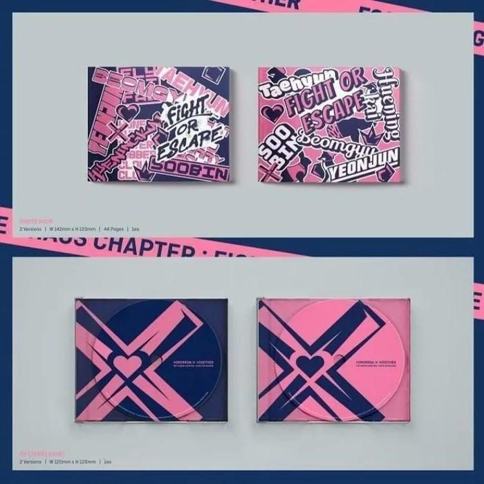 TXT TOMORROW X TOGETHER CHAOS CHAPTER : FIGHT OR ESCAPE Jewel Case Random Version