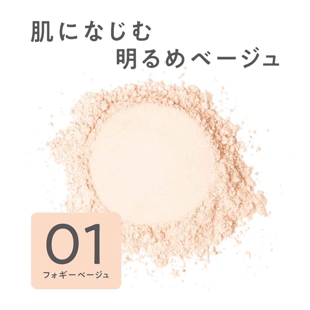 Cezanne Seamless Cover Powder 01 Foggy Beige Face Powder Pore Cover 4.5g