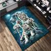 1Pc Tiger and Wolf Print Rug - home decoration Carpet For Living Room Bedroom Flooring Computer Chair Area Rug
