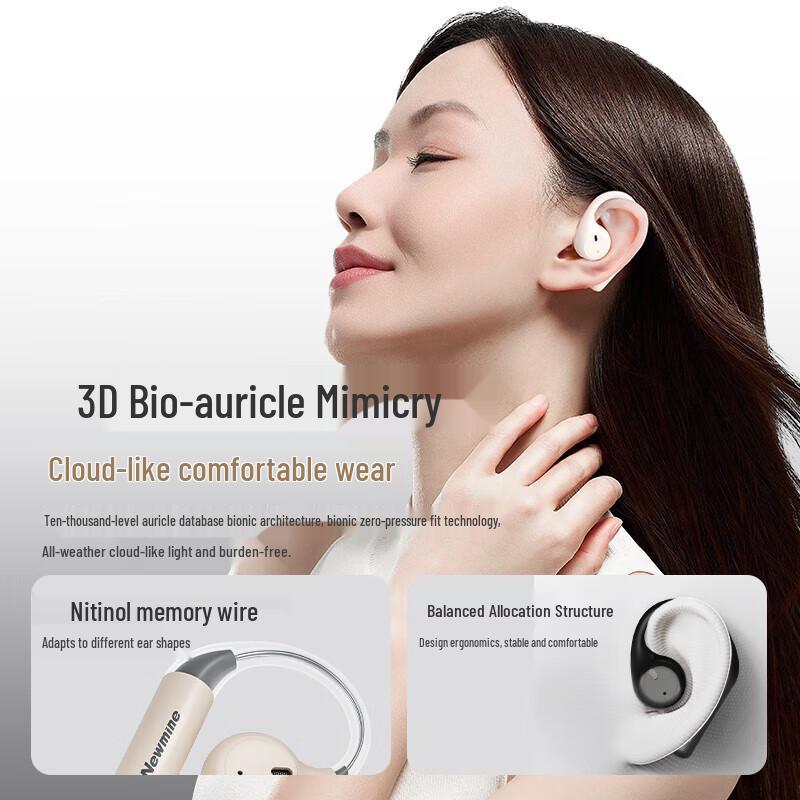 Newman S2 Open-Ear Bluetooth Sports Earbuds