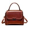 Texture Women's Bag Spring Summer Cross Bag Female Niche Design Bag Cowhide Shoulder Handbag