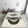 Stylish Appa Avatar The Last Airbender Blanket Lightweight Thin Velvet Comfortable Throw Blanket Machine Washable