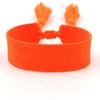 Ethnic Style Woven Bracelet with Embroidered Tassels - D Family DIY Promotion Wristband