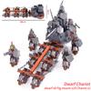 New MOC LOTR Soldier Dwarf Army Figures Armor Guard Warrior Medieval Knights Building Blocks Bricks Toys Gifts