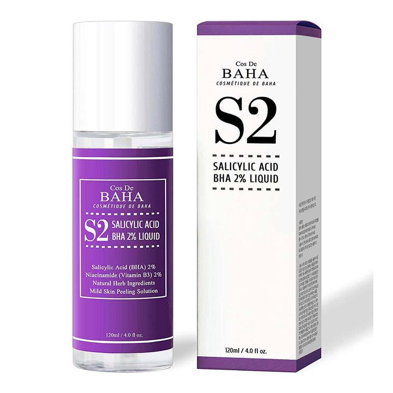 Эссенция отшелушивающая для проблемной кожи Salicylic Acid 2% Liquid Cos De BAHA 120 мл