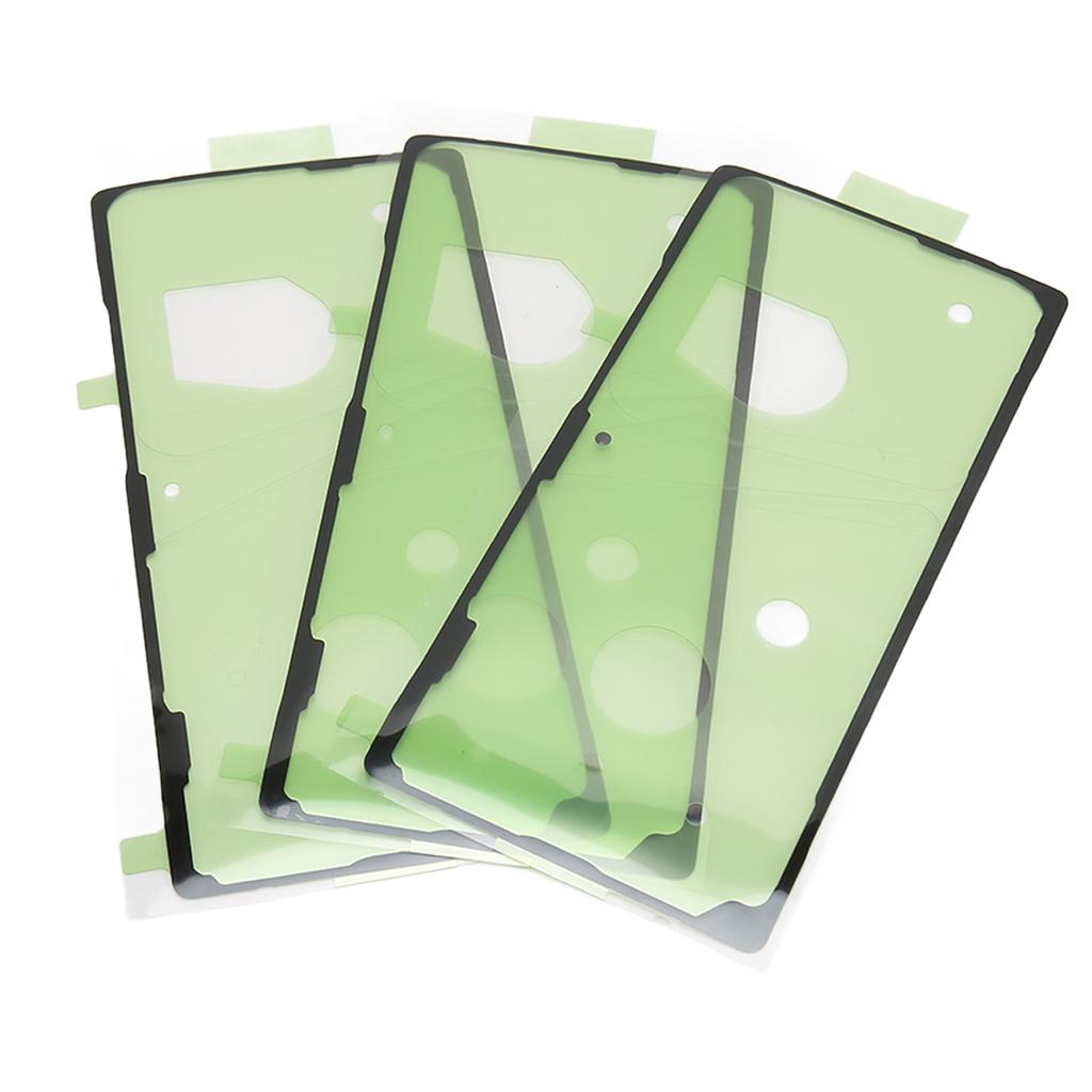 Battery Back Cover Sticker Pre Cut Double Sided Phone Battery Rear Cover Adhesive for Galaxy Note 20 Ultra 5G N986 3pcs