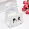 1pcs Multi-purpose Cartoon Plastic Kitchen Cleaning Sponge Wall Suction Rack Suction Cup Debris Rack Sink Rack Household Items LS